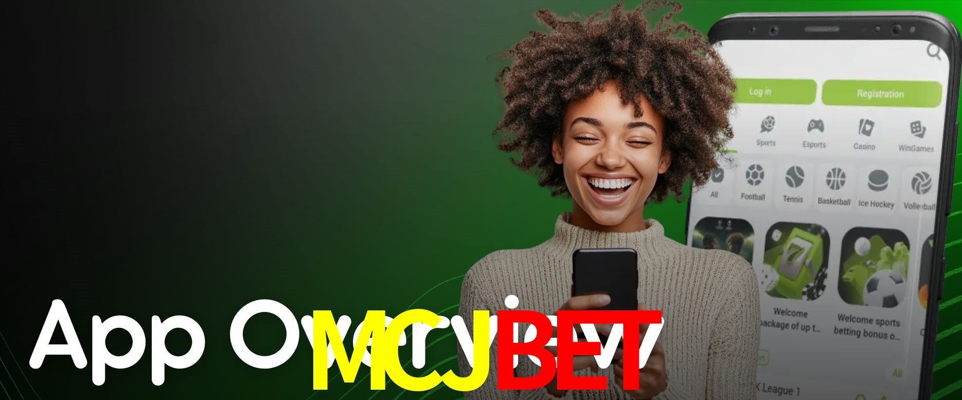APP oficial da MCJBET para mobile